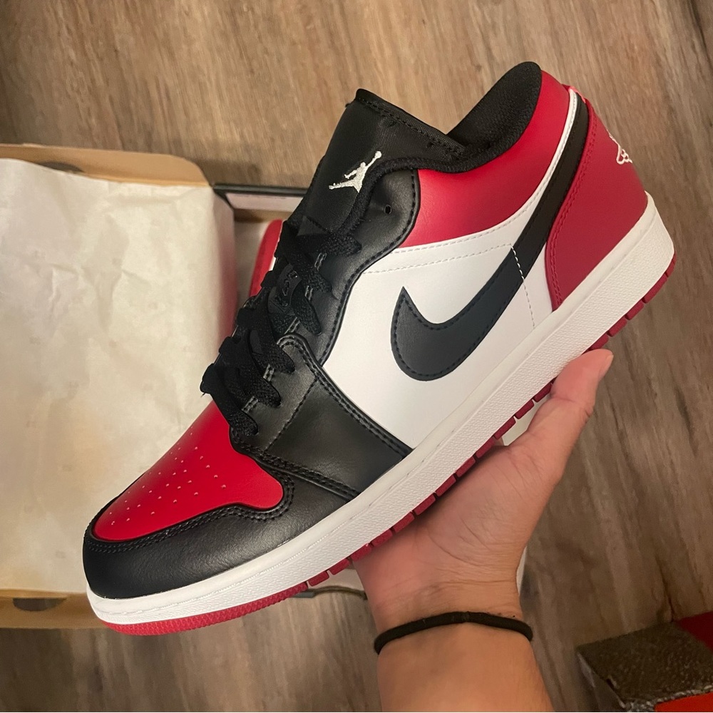 Jordan 1 Low Bred Toe